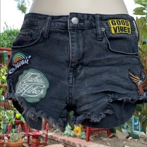 Mossimo  Distress Denim Short Pants